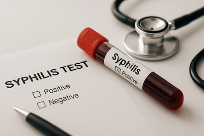 Syphilis Test: Symptome, Stadien & Behandlung der Geschlechtskrankheit